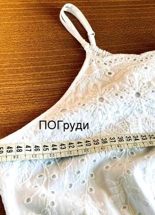 Шикарний сарафан-прошва 100% cotton від бренду / red herring debenhams / англія.4 фото