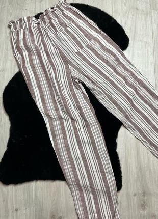 Штани в смужку h&m