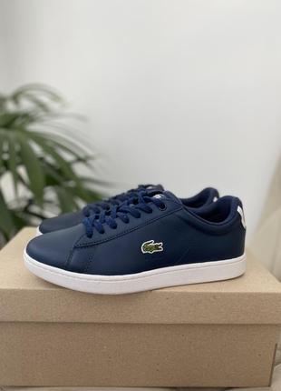 Кросівки шкіряні оригінал lacoste carnaby evo bl 1 sfa