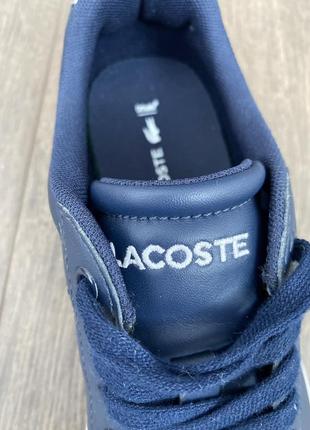 Кроссовки кожаные оригинал lacoste carnaby evo bl 1 sfa10 фото