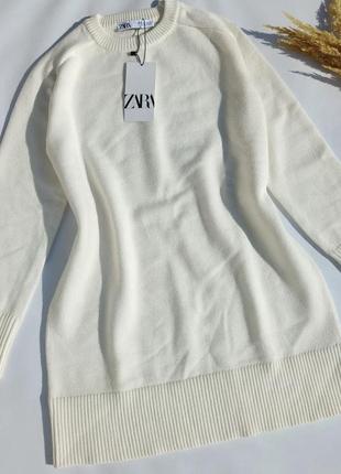 Платье, удлиненный свитер от zara