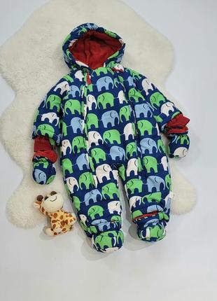 Комбинезон в принт, евро зима