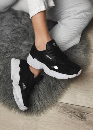 Женские кроссовки  adidas falcon black 14 фото