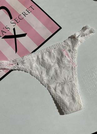 Трусики кружевные pink victoria's secret