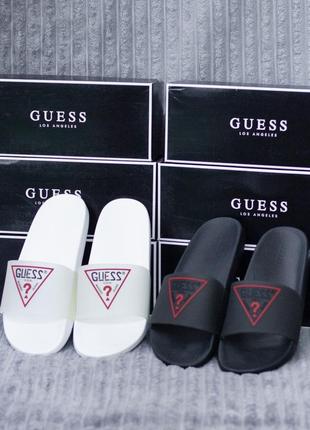 Оригінальні guess enelo 2 шльопанці тапочки гєсс
