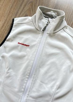 Женская софтшел жилетка mammut gore windstopper4 фото