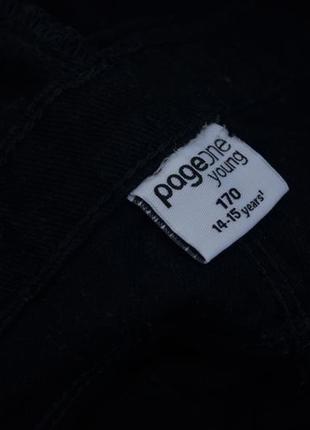 14 - 15 лет 170 см фирменный натуральный джинсовый коттоновый комбинезон девочке подростка7 фото