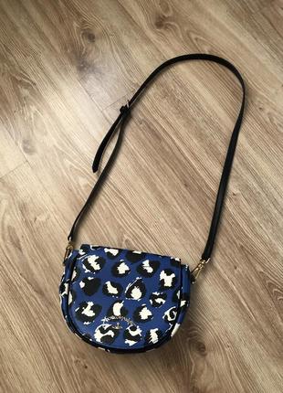 Сумка vivienne westwood blue leopard