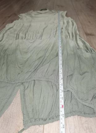 Длинная шелковая блуза италия5 фото