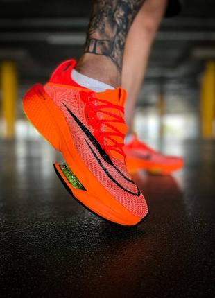 Мужские кроссовки nike zoom x alphafly"orange"#найк