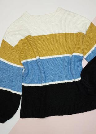 Теплый вязаный свитер, кофта