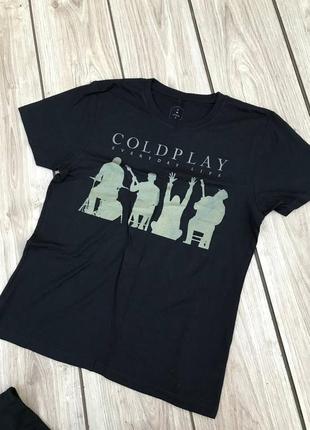 Футболка coldplay стильная актуальная тренд