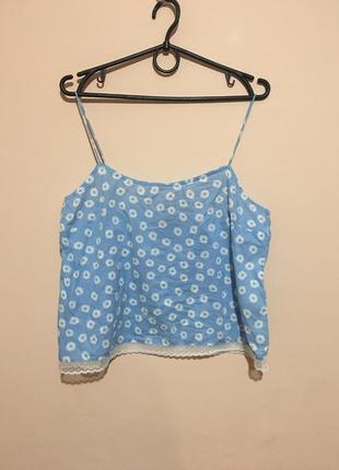 Майка для сну topshop daisy print піжами camisole8 фото