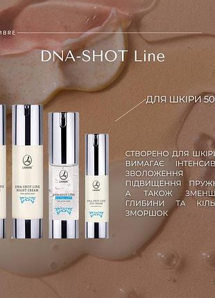 Разглаживающий крем для кожи вокруг глаз dna shot eye cream lambre 15 мл франция2 фото