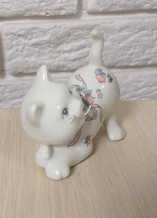 Статуэтка котик винтаж япония
