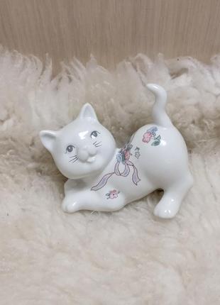 Статуэтка котик винтаж япония5 фото