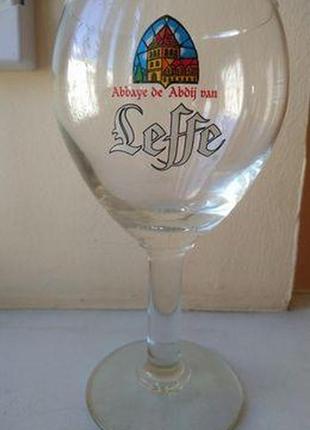 Келих для пива leffe бельгія колекційний келих , пивний кухоль 0,33 мл2 фото