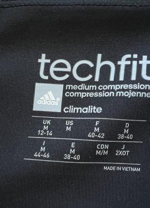 Оригинальные женские компрессионные бриджи adidas techfit5 фото