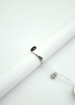 Срібна родована каблучка 15.5 розмір2 фото
