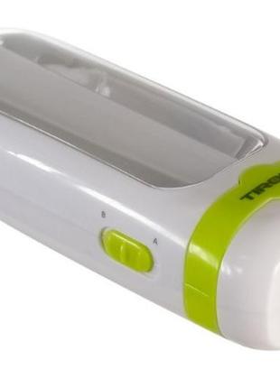 Ліхтарик світлодіодний tiross ts-1894 green 1w 10 smd led, акумуляторний 900mah