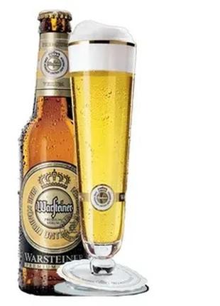 Фирменный пивной бокал / стакан для пива warsteiner 0,3