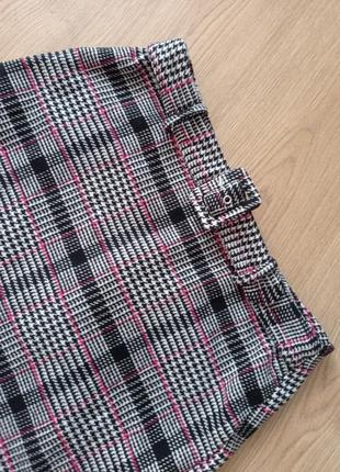 Теплая мини юбка женская 2