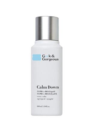 Эксфолиант для чувствительной кожи с кислотами 4% pha и bha geek &amp; gorgeous calm down 100ml