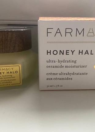 Farmacy honey halo ultra-hydrating ceramide moisturizer увлажняющий крем с керамидами7 фото