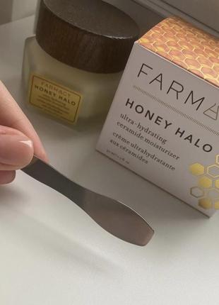 Farmacy honey halo ultra-hydrating ceramide moisturizer увлажняющий крем с керамидами6 фото