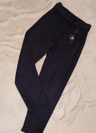 Жіночі класичні темно-сині з поясом 34 36 (eu)