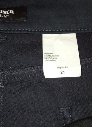 Жіночі класичні темно-сині котонові штани 21 розмір німеччина4 фото