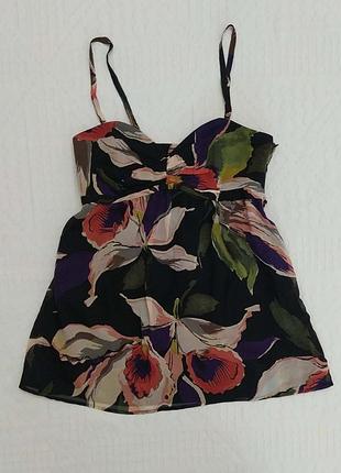 Топ шелковый, корсетный, шовк 💯, от ted baker
