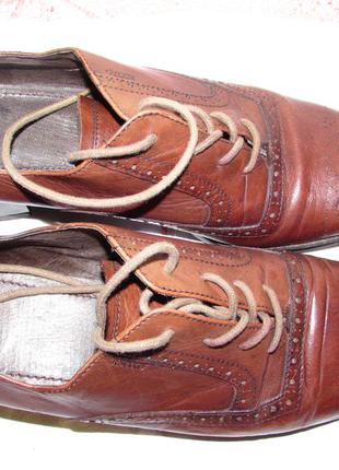 Туфли оксфорды 100% натуральная кожа~roland~ англия р 404 фото