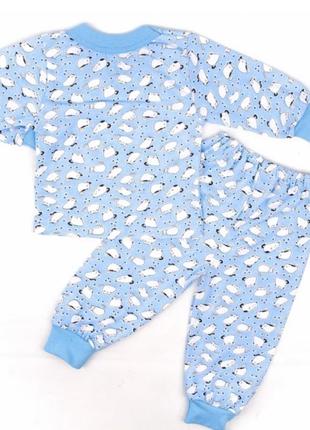 Детская трикотажная пижама размеры 86-140см хлопок 100%, натуральная пижамка9 фото