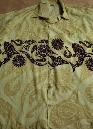 Гавайская рубашка 5xl king kameha