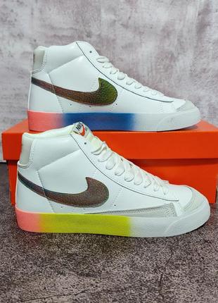 Женские кроссовки nike blazer mid 77