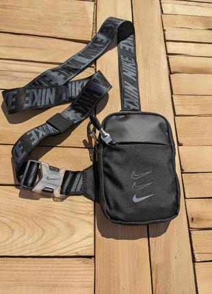 Сумка nike mini bag swoosh, месенджер найк, барсетка nike, барсетка nike swoosh1 фото