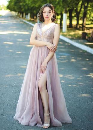 Сияющее выпускное/вечернее платье с блестками🎀