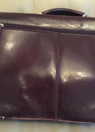 Статусний шкіряний портфель класу vip5 фото