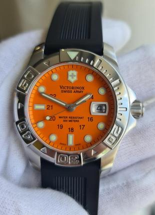 Чоловічий годинник часы victorinox v251041 swiss army dive master 500m 43mm1 фото