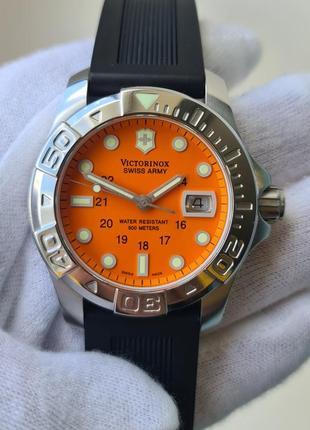 Чоловічий годинник часы victorinox v251041 swiss army dive master 500m 43mm5 фото