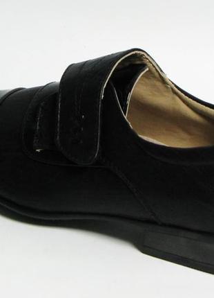 Шкільні чорні туфлі туфлі мокасини для хлопчика хлопчика клиби clibee р. 32,337 фото