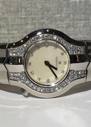 Жіночий годинник часы tag heuer alter ego diamond 29мм с діамантами1 фото