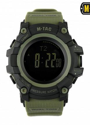 M-tac годинник тактичний adventure black/olive с компасом и шагомером2 фото