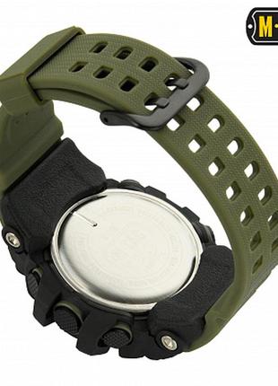 M-tac годинник тактичний adventure black/olive с компасом и шагомером4 фото