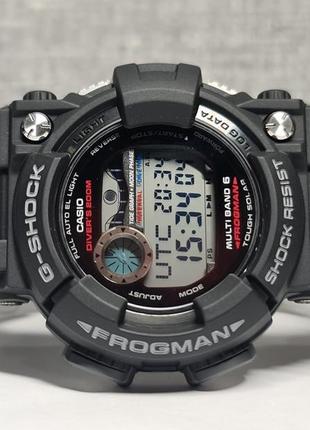 Чоловічий годинник часы casio g-shock frogman gwf-1000-1cr tough solar новий9 фото