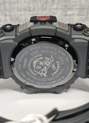 Чоловічий годинник часы casio g-shock frogman gwf-1000-1cr tough solar новий8 фото