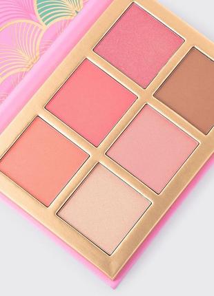 Палетка румян и хайлайтеров vivienne sabo haute couture plaisir blush and highlighter palette