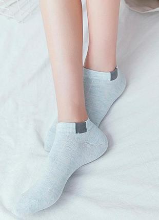 Носки женские хлопок короткие e-cotton3 фото
