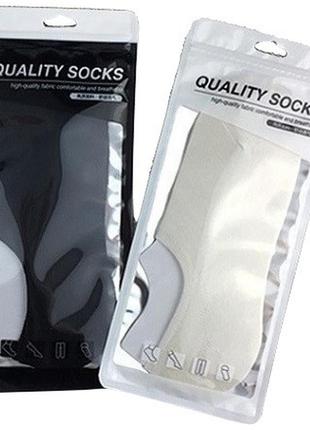 Зип-пакеты со струнным замком zip-lock зип-лок для носков q-socks long gloss 12см х 28,5см